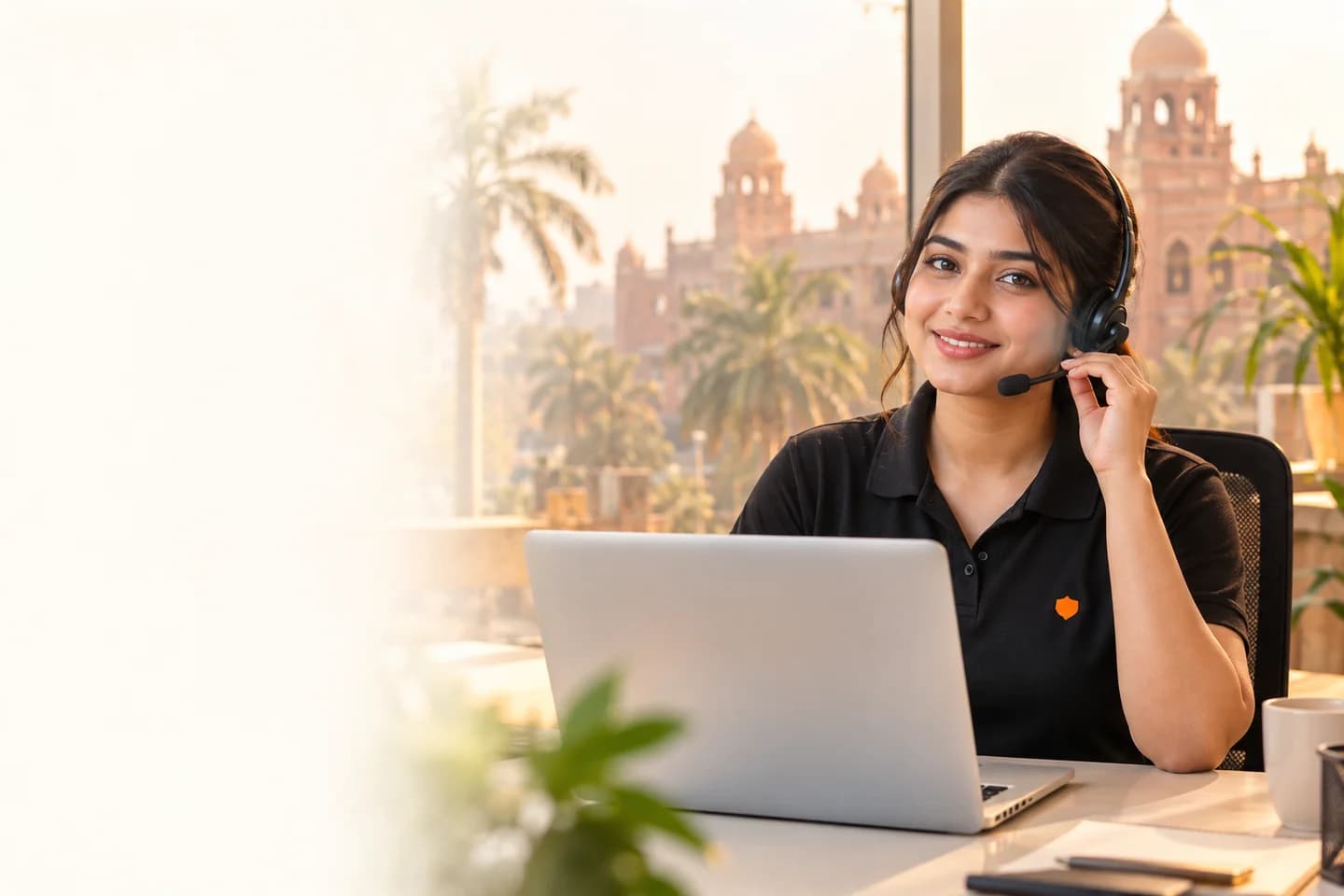 Illustrative support representative